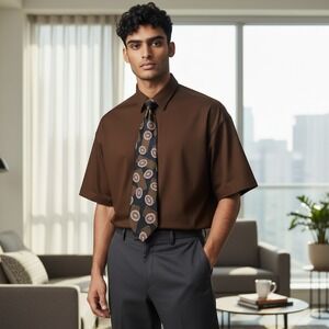 Talbott Studio for Mark Shale Tie Silk Hand sewn